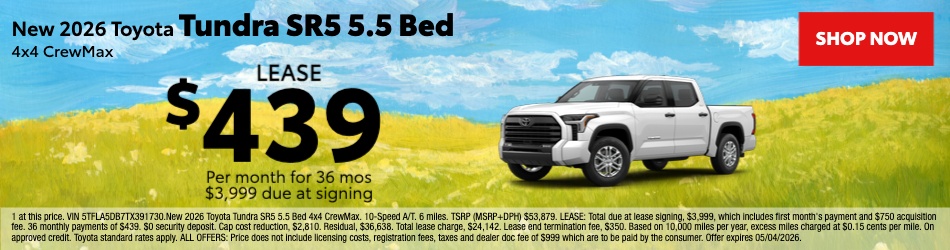 New Toyota Tundra Truck For Sale & Lease | Freehold, NJ